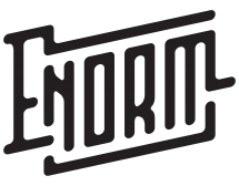 ENORM, band, logo