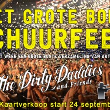 grote, bonte, schuurfeest, breezand, dirty, daddies, ronnie, ruysdael, marcel meijer, rapper sjors,