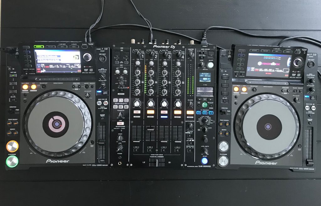 dj-set huren pioneer cdj 2000 cdj 900