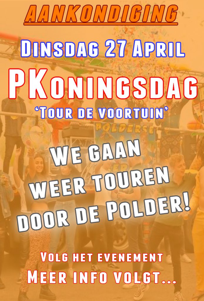 aankondiging PKoningsdag 2021